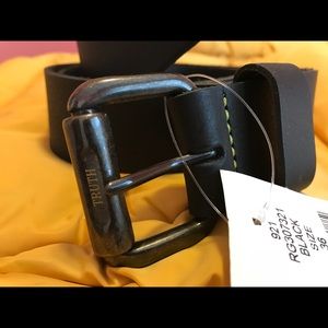 Robert Graham leather belt size36 Black